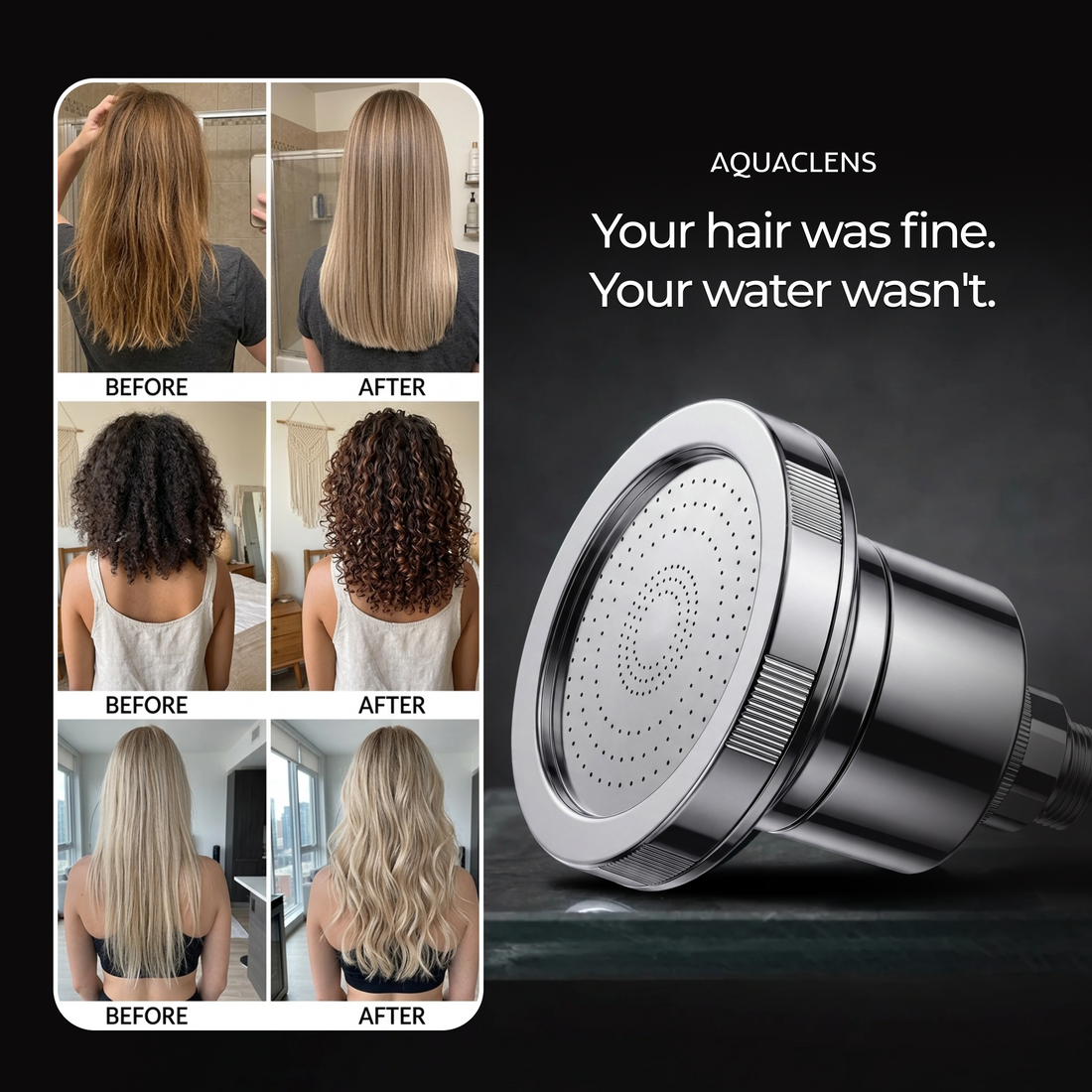 AquaClens Filtered Showerhead