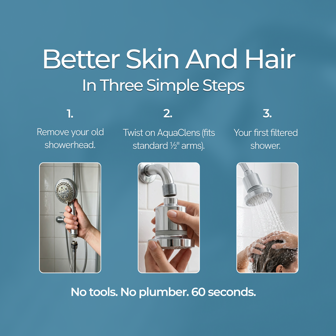 AquaClens Filtered Showerhead
