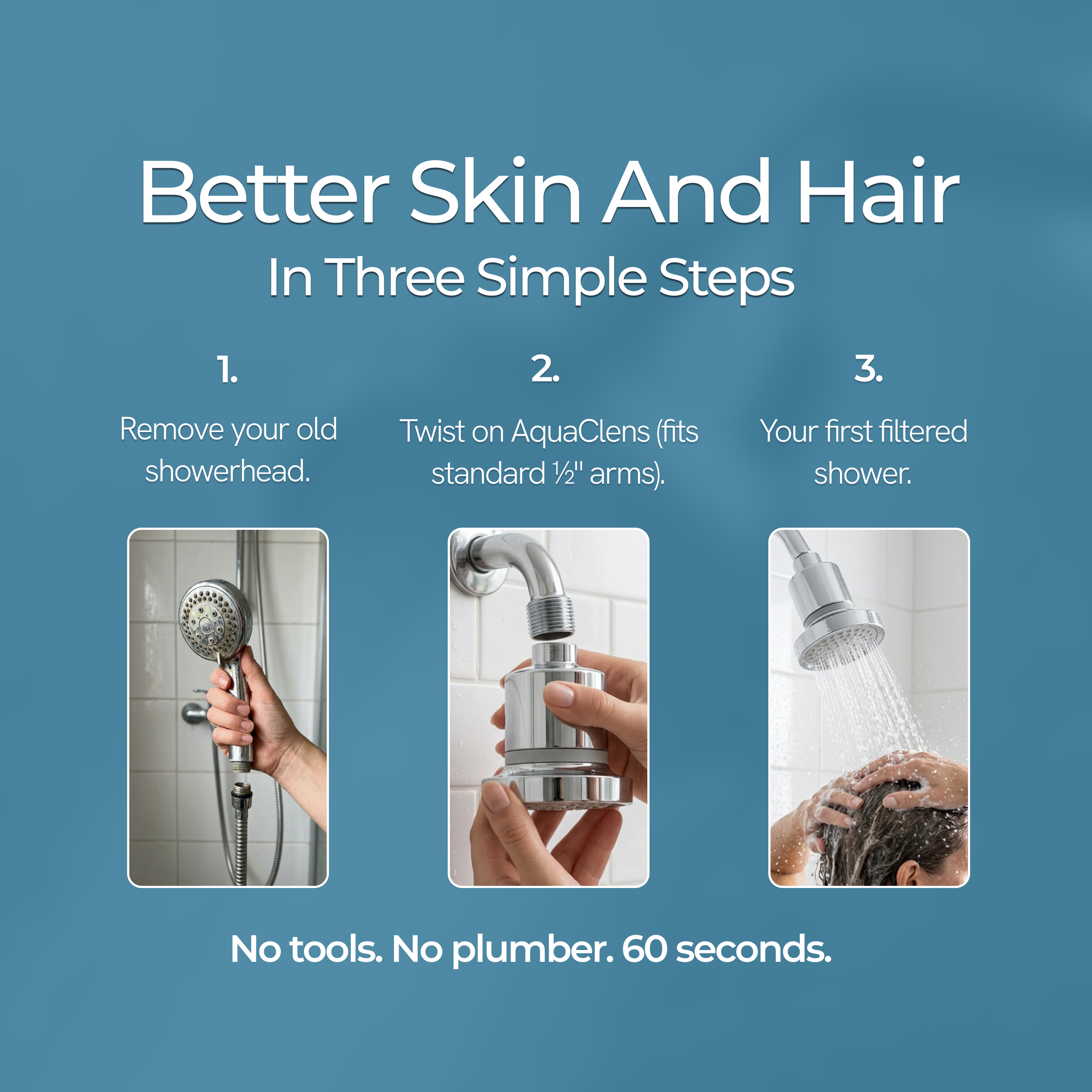 AquaClens Filtered Showerhead